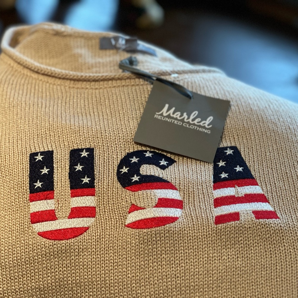 USA Knit Sweater Large.
